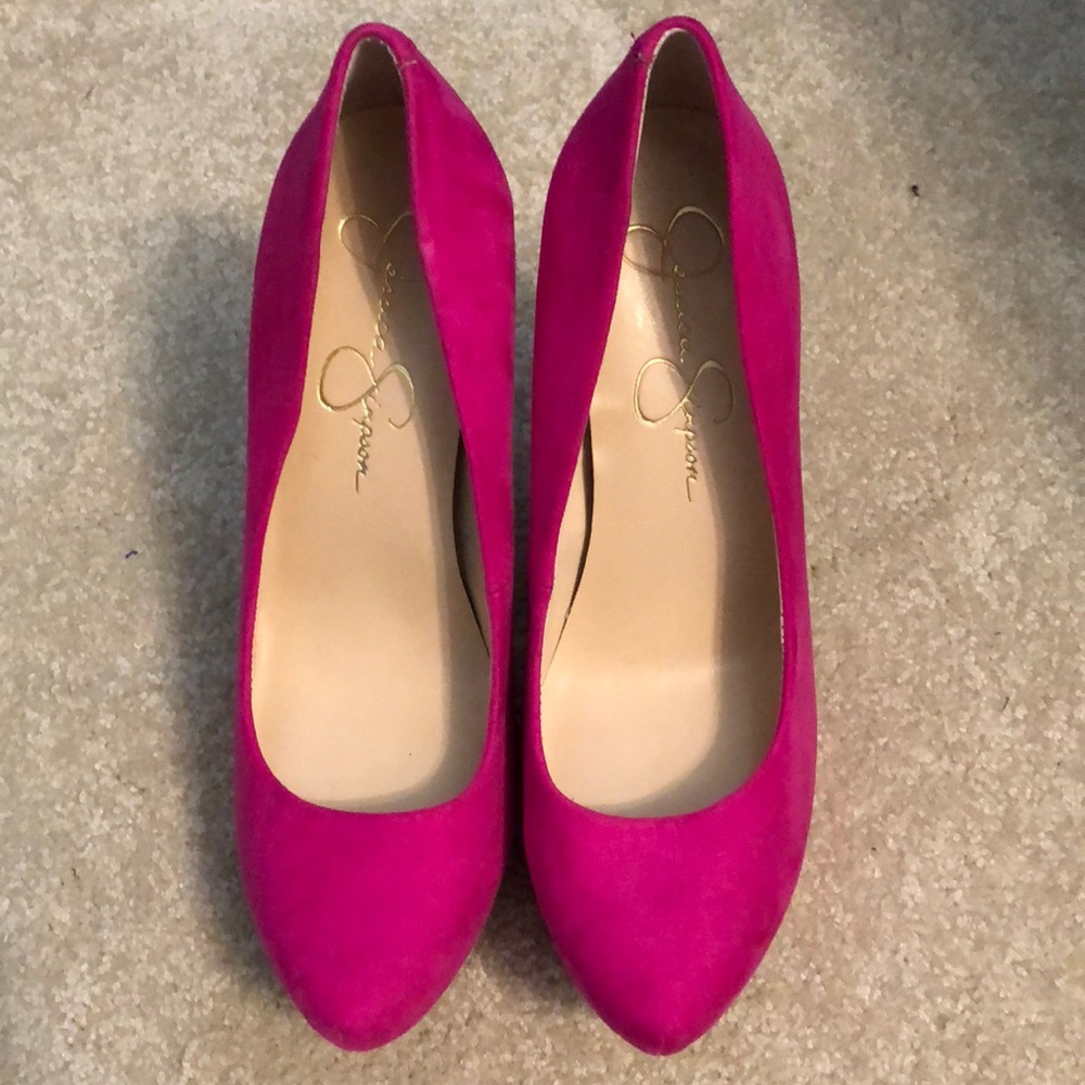 Hot Pink High Heels